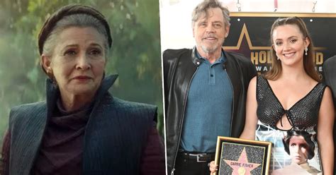 Mark Hamill And Billie Lourd Pay Emotional Tribute At Carrie Fishers