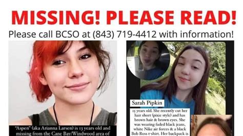 Berkeley Co Deputies Searching For Cane Bay Area Teens Missing Since