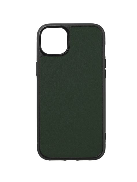 iPhone 14 Plus case green goat - Maison Jean Rousseau