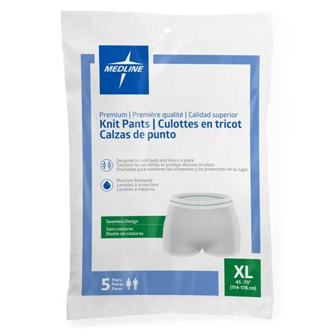 Medline Premium Mesh Incontinence Underpants Xl 1ct