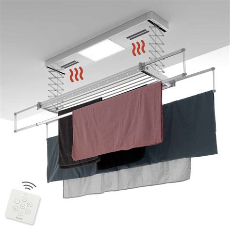 Foxydry Pro Tendoir Linge De Plafond Ou Mur Chauffant Tendoir