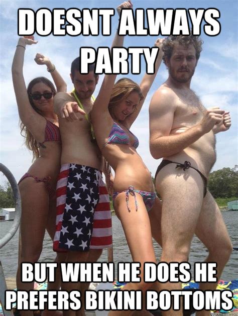 He Got Arrested For Smuggling Chewbacca In His Bikini Bottoms Bikini Bruce Quickmeme