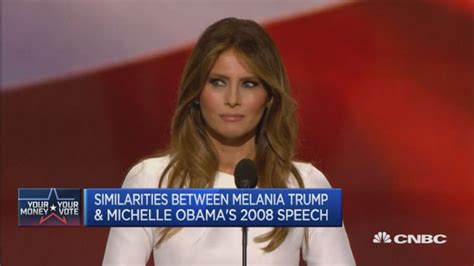 Melania Trump Accused Of Plagiarizing 2008 Michelle Obama Speech For