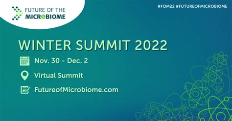 Winter Summit 2022 | The Future of Microbiome