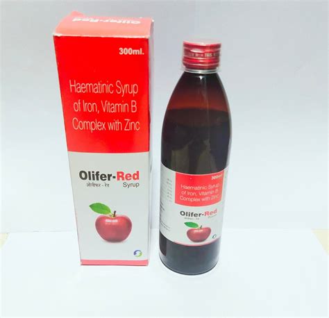 Haematinic Syrup Of Iron Vitamin B Complex With Zinc At Rs Bottle