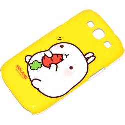 MOLANG CUSTODIA HARD COVER SAMSUNG GALAXY S3 I9300 NEO I9301 YELLOW