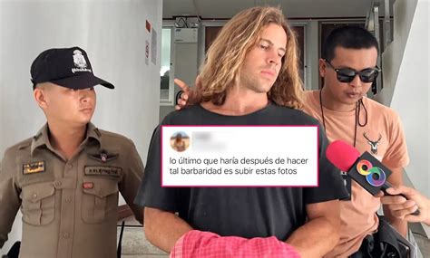 Filtradas Las Tres Fotos Que Publicó Daniel Sancho Después Del Crimen Clave En La Investigación