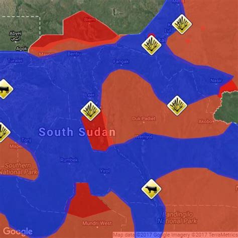 South Sudanese Civil War 2017 : Scribble Maps