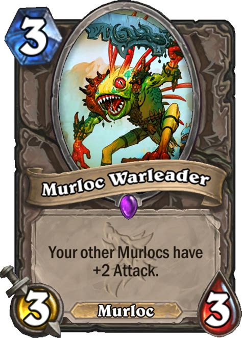 Murloc Warleader Hearthstone Top Decks