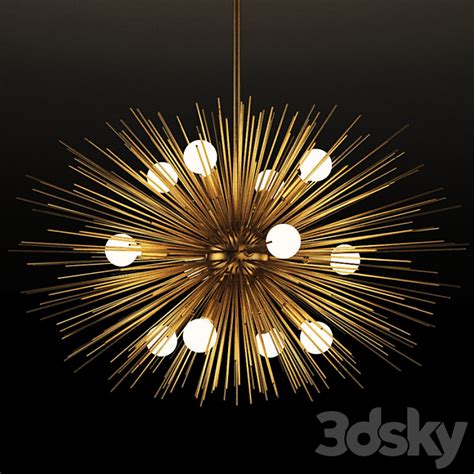 GRAMERCY HOME - Zanadoo Small Chandelier 89669m - Pendant light - 3D model