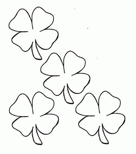 Livre De Coloriage Quatre Tr Fles Quatre Feuilles Pour Enfants