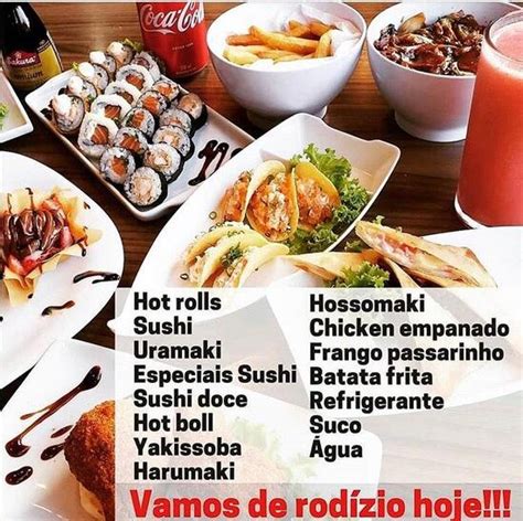 Menu Em Shoyo Sushi Restaurante Manaus