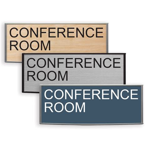 Conference Room Signs Door Signs And Slider Signs