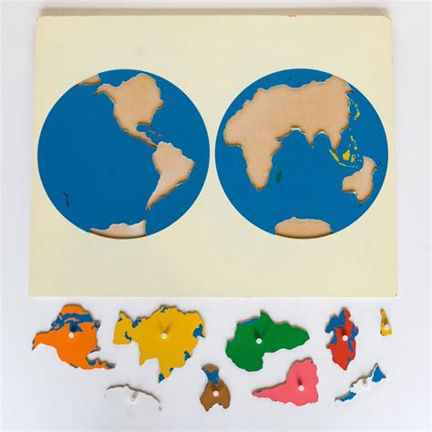 Puzzle Maps Montessorium Actividades Montessori Geograf A