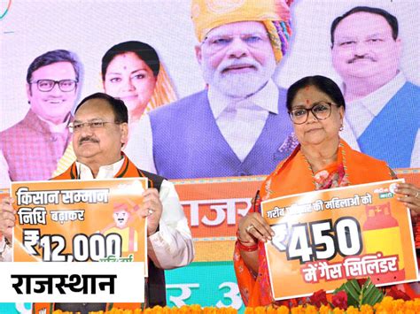 Rajasthan Election Bjp Manifesto 2023 Analysis Cylinder Price Pension