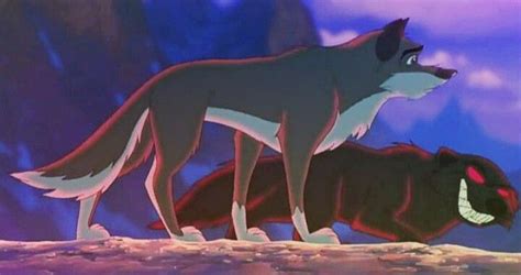 the wolf and the hound from disney's live - action movie