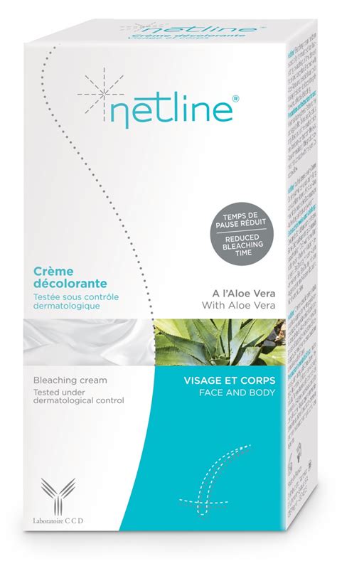 Crème Décolorante Visage Et Corps Netline