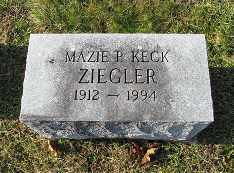 Mazie P Keck Ziegler 1912 1994 Find A Grave Memorial