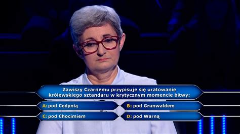 Milionerzy pytanie o Zawiszę Czarnego za 20 tysięcy złotych Odpowiedź