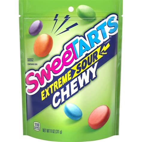 Sweet Tarts Candy Extreme Sour Chewy 11 Oz Instacart