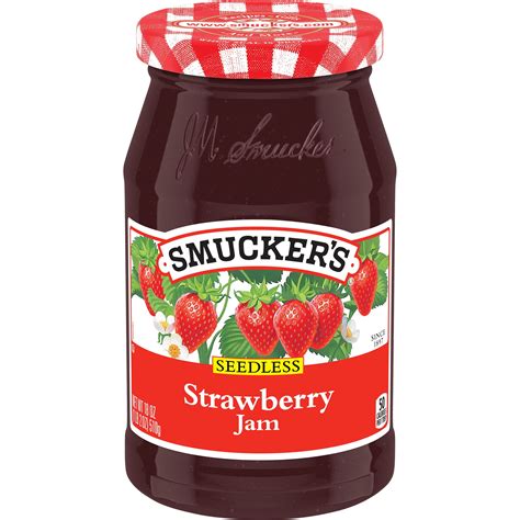 Low FODMAP? Smucker's Seedless Strawberry Jam, 18-Ounce | Spoonful