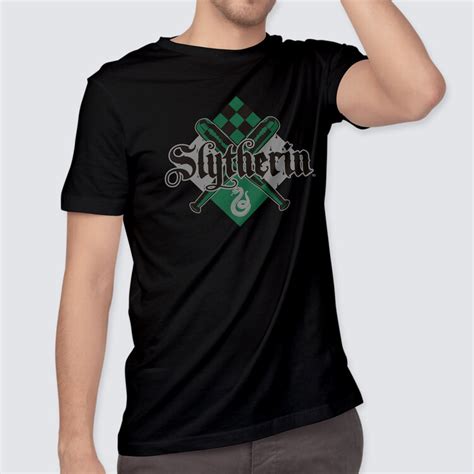 Harry Potter Slytherin Quidditch Logo Kleidung Und Accessoires F R