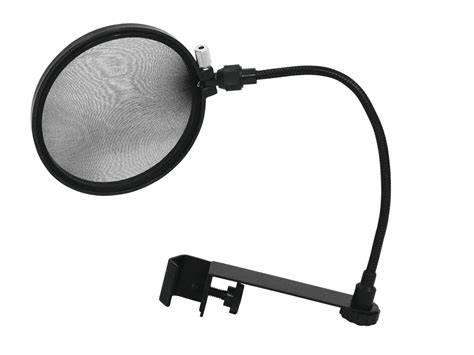 Filtre Anti Pop Pour Microphone Noir Omnitronic