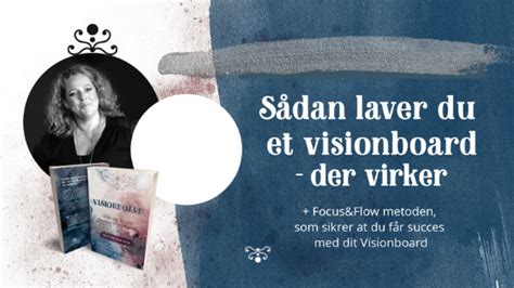 Velserne Til Bogen Visionboard