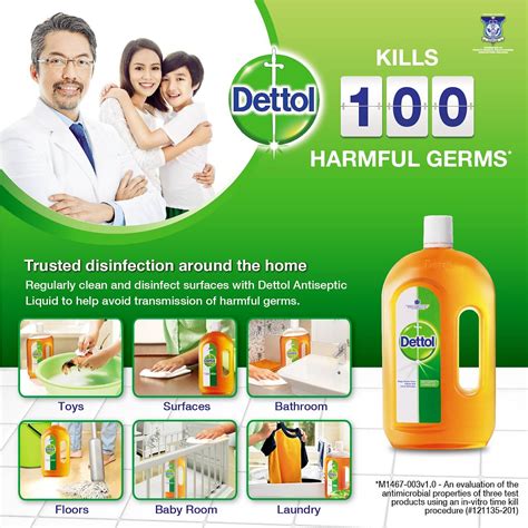 Dettol Disinfectant Antiseptic Liquid 2 X 750ml Triple Pack