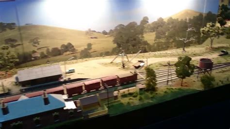 2017 Caulfield Model Train Show Yea Layout Youtube