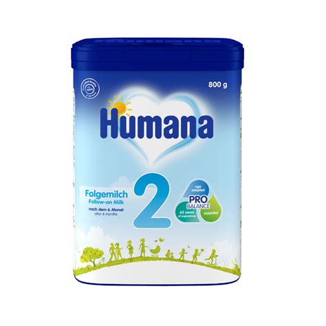 Formula De Lapte De Continuare 2 6 Luni 800 G Humana Bebe Tei