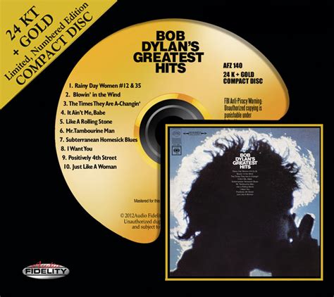 Bob Dylan Bob Dylan S Greatest Hits Audiophile Collectibles