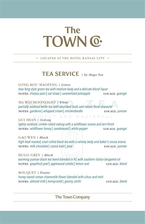 The Town Company | Downtown KC Restaurant at Hotel Kansas City