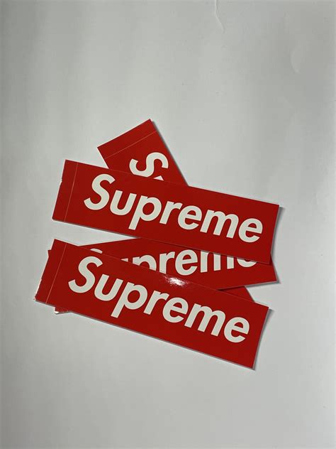 Naklejka SUPREME OG BOX LOGO - snssell.pl