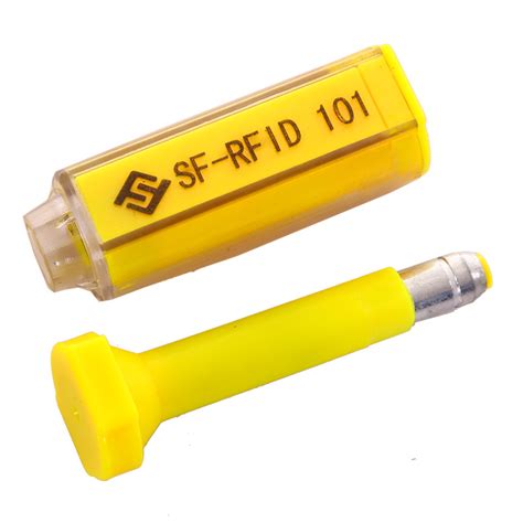 Bar Code Laser Marking High Security RFID Bolt Seal For Container