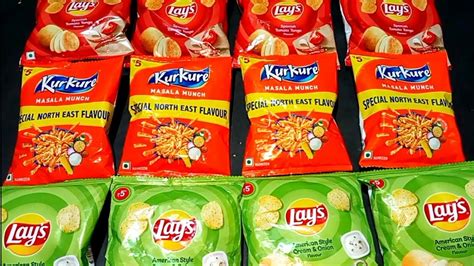 Lays With Onion Flavours Kurkure With Masala Munch And Tangy Tomato