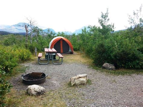 St. Mary Campground Glacier National Park