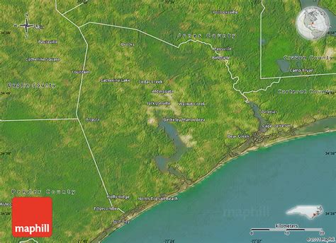 Onslow County Map