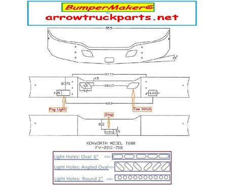 BumperMaker Kenworth T680 Bumper