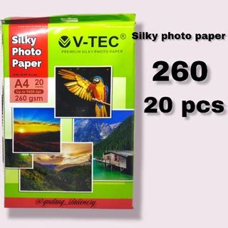 Jual Kertas Photo Paper Vtec Glossy Silky Shopee Indonesia