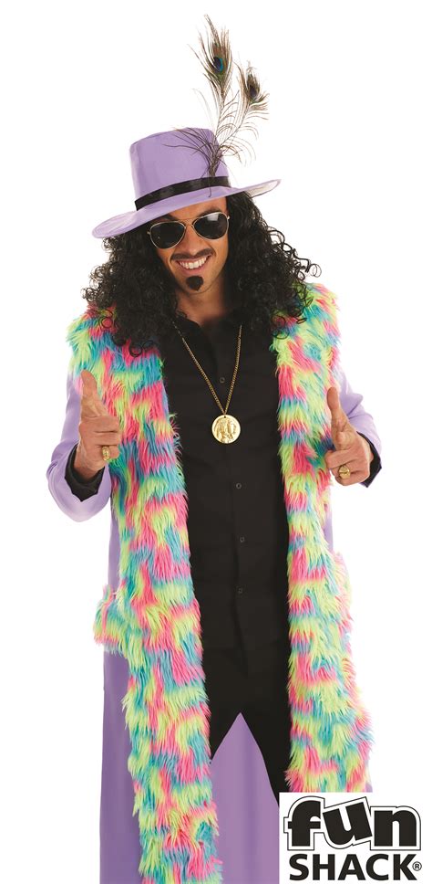 Mens Pimp Costume For 70s Huggy Bear Fancy Dress Ebay