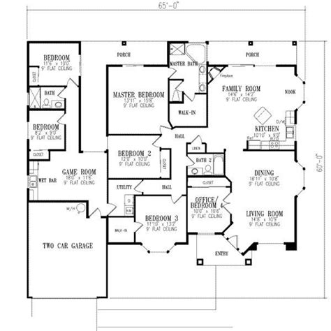 6 Bedroom Modern House Plans