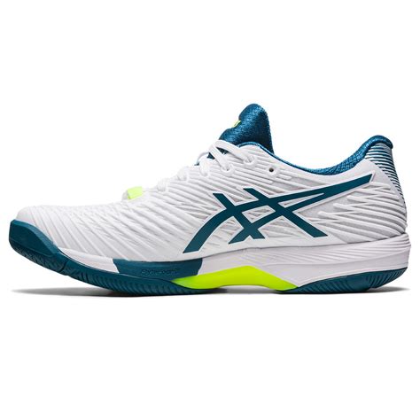 Asics Solution Speed Ff 2 Erkek Beyaz Mavi Tenis Ayakkabısı 1041a182 102