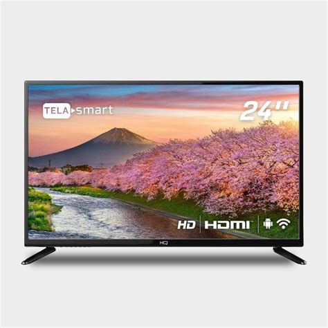 Smart Tv Led 24 Hq 2 Hdmi 2 Usb Wi Fi Android 11 E Processador Quad