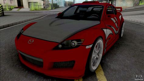 Mazda RX 8 Mia Townsend For GTA San Andreas