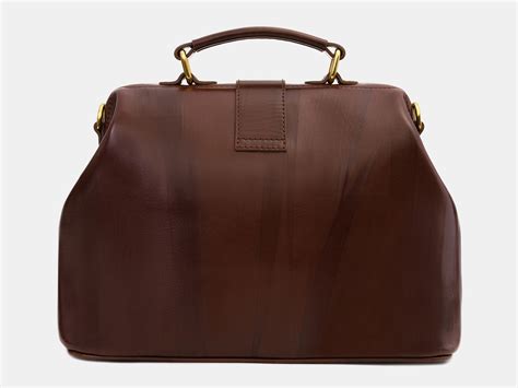 Коричневая кожаная женская сумка из натуральной кожи «W0023 Brown» в ...