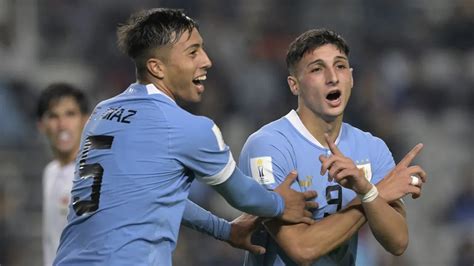 Mirá los cuatro goles de Uruguay en el debut ante Irak por el Mundial