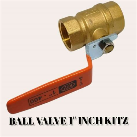 Promo Ball Valve Stop Kran Inch Kitz Diskon Di Seller Riade