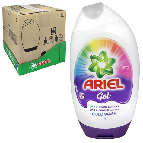 Ariel Colour And Style Gel Cold 24 Wash 888ml Concordextra