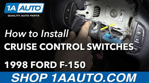 How To Replace Cruise Control Switches 97 04 Ford F 150 Youtube